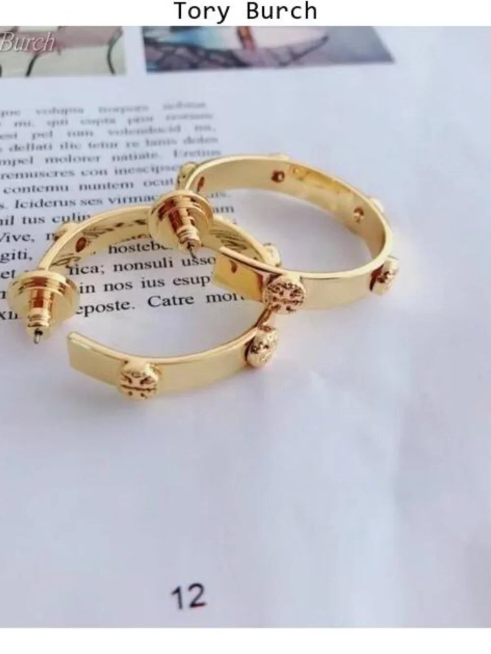 Tory Burch earrings
